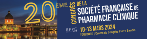 Congrès SFPC Société Française de Pharmacie Clinique 2024